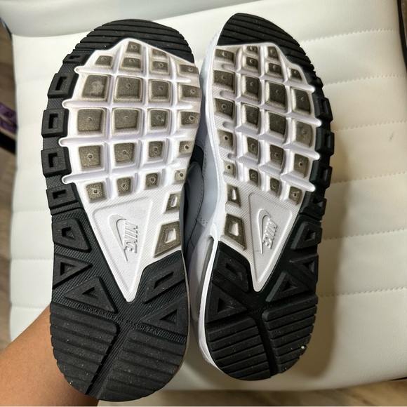 💜Nike Air Max Command Flex Low Sneakers 844349-001 Cool Grey Size 4.5 Youth - Picture 8 of 9